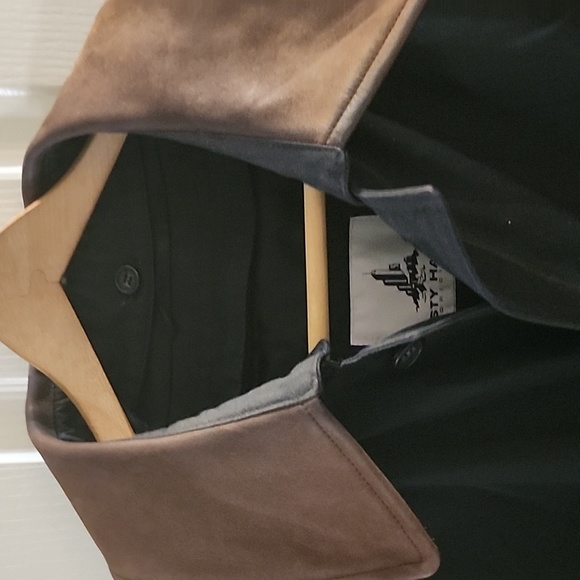 Misty Harbor Original Mens removable lining  &  Leather collar 46 R Trench Coat - Picture 3 of 6